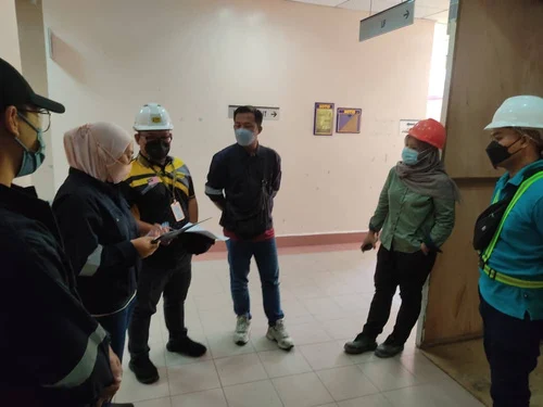 Hospital site work from company profile