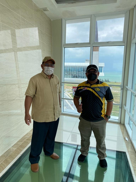 Hospital Sultanah Nur Zahirah — On-site inspection for the hospital lift upgrading works.